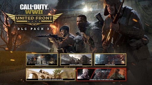 コール オブ デューティ ワールドウォーII」のDLC第3弾「UNITED FRONT