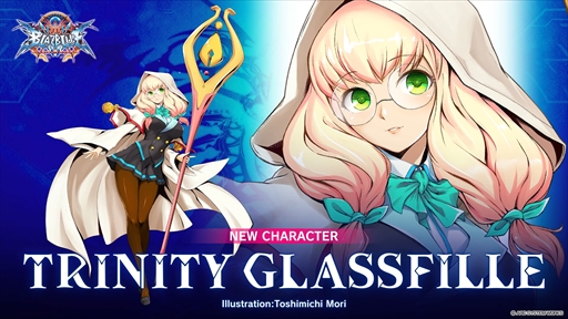 画像ギャラリー No.002のサムネイル画像 / ［EVO2026］「BLAZBLUE CENTRALFICTION」，トリニティ＝グラスフィールの参戦が発表。森 利通の描き下ろしイラストで公開