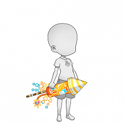 画像ギャラリー No.007のサムネイル画像 / 「アバターメイト」,イベント「納涼!真夏の花火大会」が開催