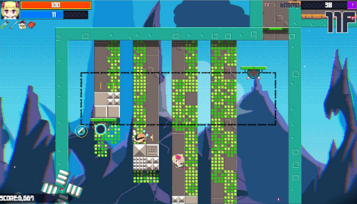 画像ギャラリー No.007のサムネイル画像 / 24時間で変遷する塔に挑む「常世ノ塔」アーリーアクセス版のインプレッションをお届け。シンプルな“パターン構築”を突き詰めた2Dアクション