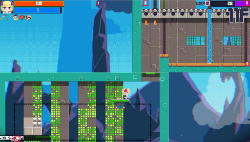 画像ギャラリー No.008のサムネイル画像 / 24時間で変遷する塔に挑む「常世ノ塔」アーリーアクセス版のインプレッションをお届け。シンプルな“パターン構築”を突き詰めた2Dアクション