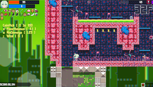 画像ギャラリー No.026のサムネイル画像 / 24時間で変遷する塔に挑む「常世ノ塔」アーリーアクセス版のインプレッションをお届け。シンプルな“パターン構築”を突き詰めた2Dアクション