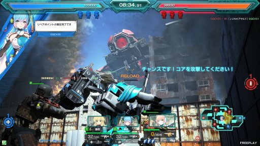 画像ギャラリー No.005のサムネイル画像 / 6月21日稼働開始のアーケード用ロボットTPS「フィギュアヘッズ エース」メディア体験会レポート。勝つための秘訣を開発陣に聞いてきた