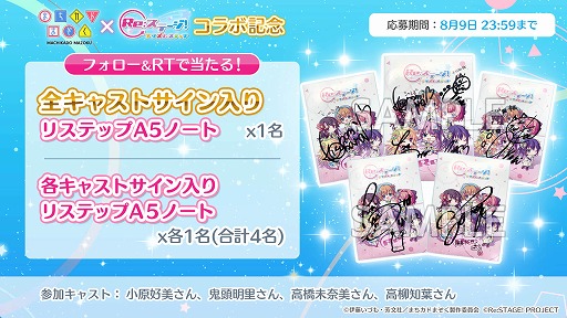 ���������꡼ No.002�Υ���ͥ������ / ��Re:���ơ������ס��ޤ����ɤޤ����ȤΥ���ܤ�ǰ������ͥ���������ꥰ�å��������륭���ڡ����»�