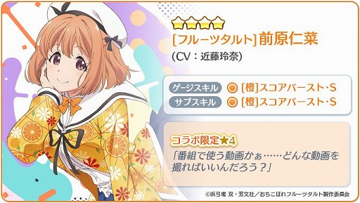 画像ギャラリー No.006のサムネイル画像 / 「Re:ステージ!」,おちフルコラボ終了目前キャンペーンと“だいたい”4周年記念の水着イベントが開催