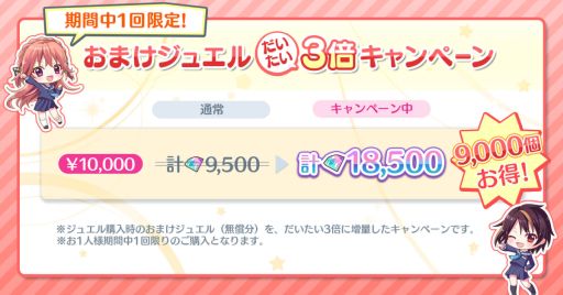 画像ギャラリー No.007のサムネイル画像 / 「Re:ステージ!プリズムステップ」でお正月キャンペーン開催。1日1回無料10連ガチャも