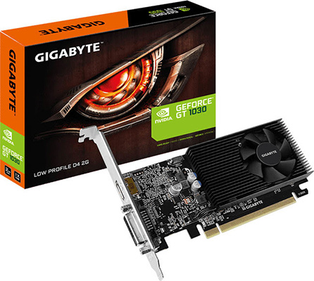 画像ギャラリー No.001のサムネイル画像 / ロープロ仕様のGIGABYTE製GeForce GT 1030搭載カードが発売に