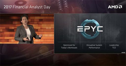 ���������꡼ No.004�Υ���ͥ������ / AMD�ο�����ǡ������󥿡�����CPU����������̾�ϡ�EPYC�פˡ�8����CPU������4��MCM������32����64����å��б���¸�