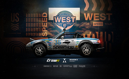 画像集#001のサムネイル/「ザ クルー2」，シーズン3エピソード2“US Speed Tour West”が配信。Yasiddesignがデザインした車両が登場