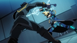 画像ギャラリー No.003のサムネイル画像 / 「蒼き雷霆ガンヴォルト ストライカーパック」の限定パッケージイラストと付属アイテムの詳細が公開。オリジナルアニメのDVD版など