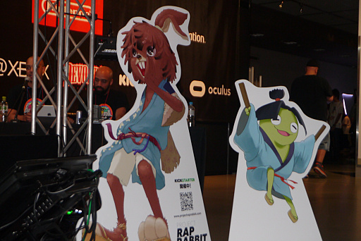 画像ギャラリー No.005のサムネイル画像 / 「パラッパラッパー」の松浦雅也氏が新作「Project Rap Rabbit」で目指すラップゲームとは? 「BitSummit」でのトークショーをレポート