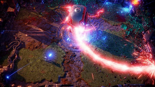 画像ギャラリー No.001のサムネイル画像 / 「RESOGUN」で知られるHousemarqueの新作STG「Nex Machina」のローンチトレイラーが公開