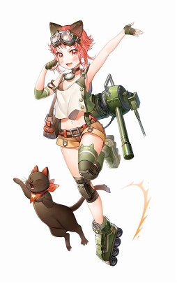 画像ギャラリー No.008のサムネイル画像 / 兵器と女の子が融合した“オトメギア”を率いて戦うRPG「侵攻のオトメギアス」がサービス開始。事前登録特典の配布など,キャンペーンも実施