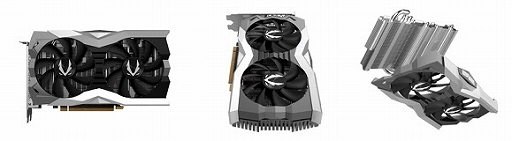 画像ギャラリー No.004のサムネイル画像 / ZOTAC,カード長210mmのRTX 2060カード2製品を国内発売。OCモデルと定格クロックモデル