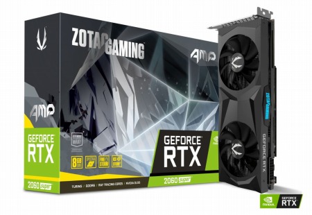 画像ギャラリー No.010のサムネイル画像 / ZOTAC製のRTX 2060 SUPER搭載カード2製品が発売に。3連ファン付きの最上位「AMP Extreme」もラインナップ