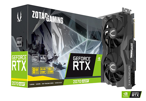 ���������꡼ No.001�Υ���ͥ������ / ZOTAC��2Ϣ�ե�����Ѥ���210mm��RTX 2070 SUPER�����ɤ�ȯ��