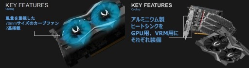 画像ギャラリー No.002のサムネイル画像 / ZOTAC,カード長約158.5mmのコンパクトなGTX 1650 SUPER搭載カードを発売