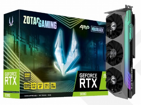 画像ギャラリー No.001のサムネイル画像 / ZOTACからバックプレートが光るOC仕様のRTX 3080搭載カード2製品が登場