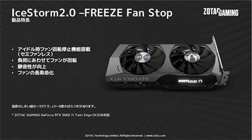 ꡼ No.006Υͥ / ZOTACȼ2ϢեܤRTX 3060 Tiɷ2ʤȯ