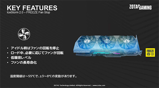 ꡼ No.007Υͥ / ZOTACȼ顼ѤOCͤRTX 3080 Tiܥɤȯ