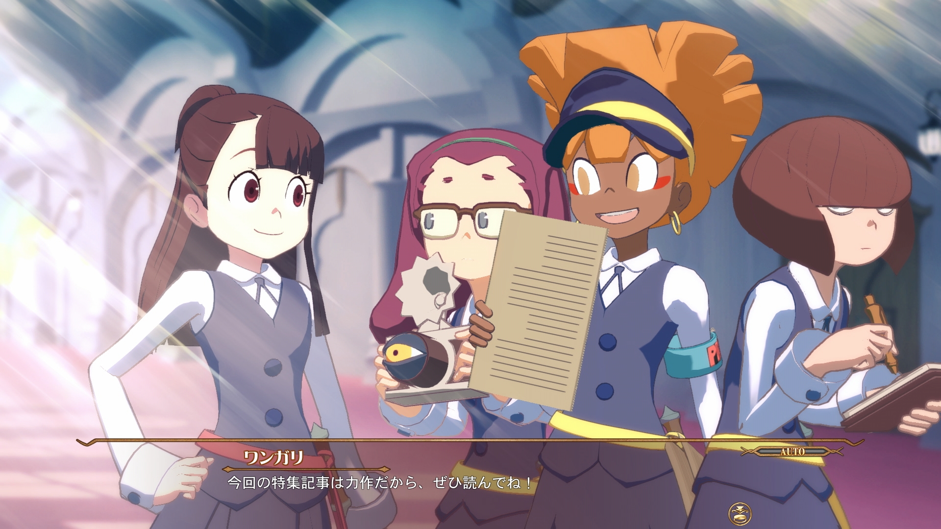 画像集 013 リトルウィッチアカデミア 時の魔法と七不思議 にダイアナが登場 アッコ達とアーシュラ先生の聖地巡礼が描かれるドラマcdなどの情報が公開