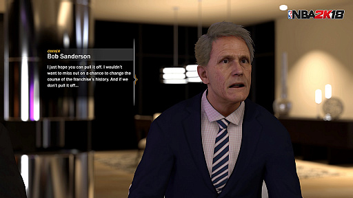 画像ギャラリー No.014のサムネイル画像 / 仲間と共にNBA選手としての人生を楽しめるシリーズ最新作,「NBA 2K18」のハンズオンイベントが開催