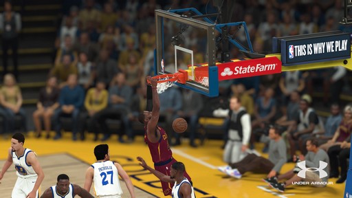 画像ギャラリー No.025のサムネイル画像 / 仲間と共にNBA選手としての人生を楽しめるシリーズ最新作,「NBA 2K18」のハンズオンイベントが開催