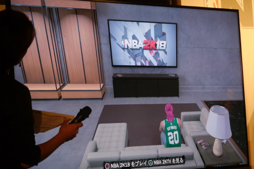 ���������꡼ No.011�Υ���ͥ������ / ����ȯ���NBA2K18�פΥ���������٥�Ȥ��ݡ��ȡ�­Ω���֤�������Ӵ��Ĥˤʤ줿�Τ���