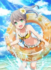 画像ギャラリー No.005のサムネイル画像 / 「プロジェクト東京ドールズ」， 復刻URカード「水着2017」がステップアップガチャに登場