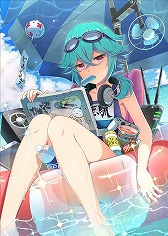 画像ギャラリー No.007のサムネイル画像 / 「プロジェクト東京ドールズ」， 復刻URカード「水着2017」がステップアップガチャに登場