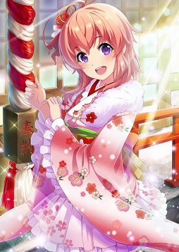 画像ギャラリー No.001のサムネイル画像 / 「プロジェクト東京ドールズ」，復刻URカード【晴れ着[2018]】が登場