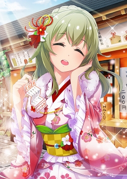 画像ギャラリー No.003のサムネイル画像 / 「プロジェクト東京ドールズ」，復刻URカード【晴れ着[2018]】が登場