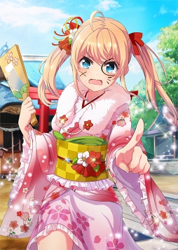 画像ギャラリー No.007のサムネイル画像 / 「プロジェクト東京ドールズ」，復刻URカード【晴れ着[2018]】が登場