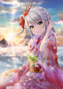 画像ギャラリー No.008のサムネイル画像 / 「プロジェクト東京ドールズ」，復刻URカード【晴れ着[2018]】が登場