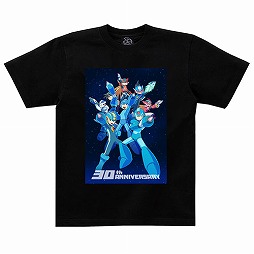 画像ギャラリー No.001のサムネイル画像 / 「ロックマン」30周年記念Tシャツが3月22日に発売。フルカラーとブルーグラデーションの2種類