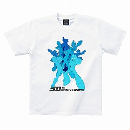 画像ギャラリー No.002のサムネイル画像 / 「ロックマン」30周年記念Tシャツが3月22日に発売。フルカラーとブルーグラデーションの2種類