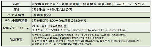 画像ギャラリー No.007のサムネイル画像 / 「100シーンの恋+」で「特別捜査★密着24時」のストーリーを無料で楽しめるキャンペーンが開催