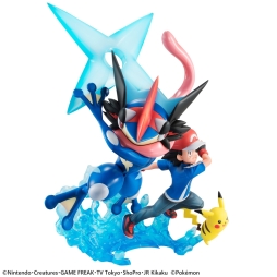 アニメ ポケモン のサトシ ピカチュウ サトシゲッコウガがフィギュアに 予約受付開始