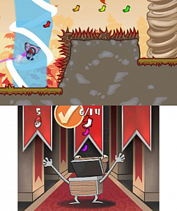 画像ギャラリー No.004のサムネイル画像 / 「ゲキヤバランナーハバネロ」が本日配信。ライト層お断りなスピードランアクション