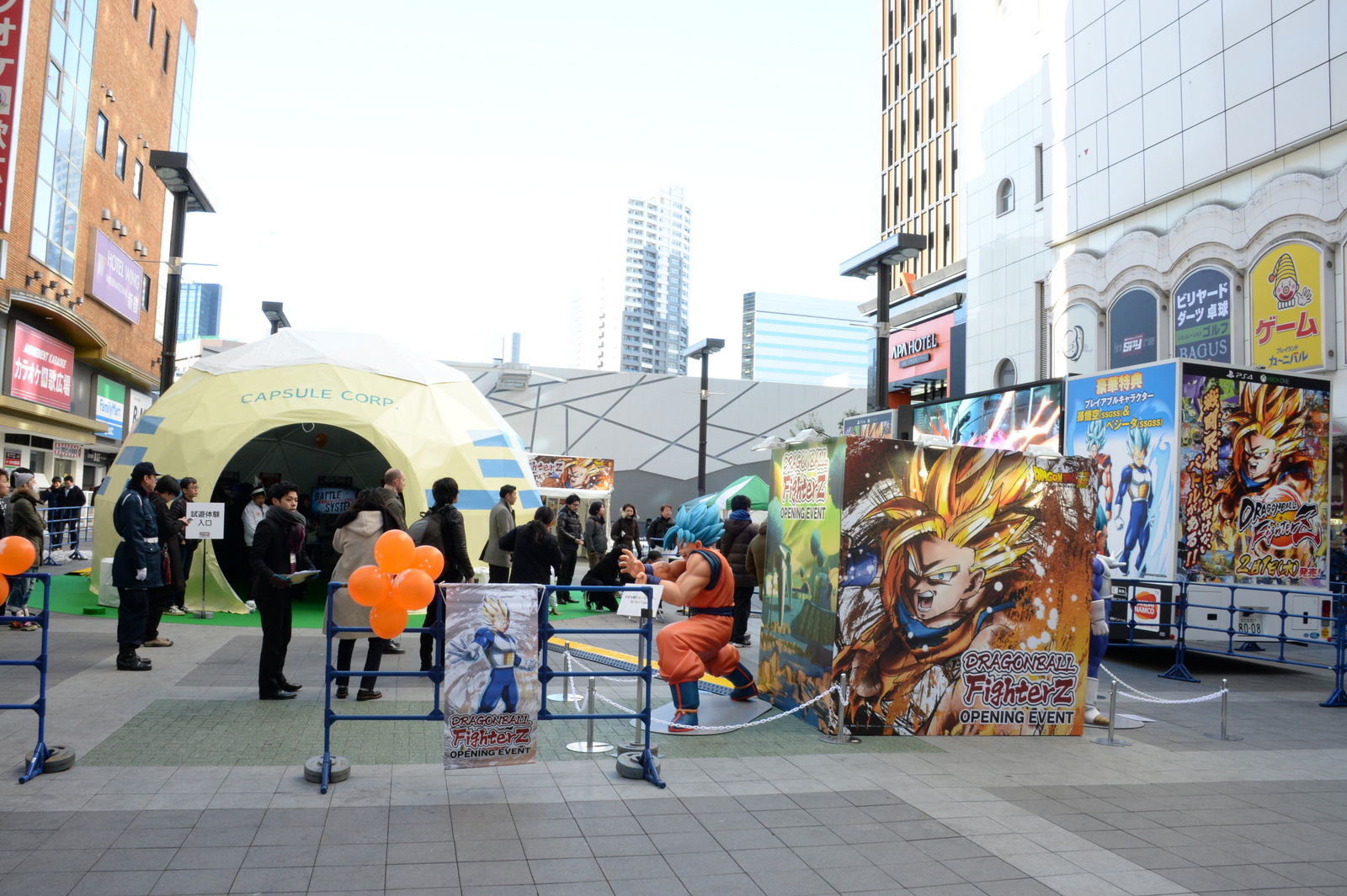 画像集 001 ドラゴンボール ファイターズ の試遊や制作者との対戦会も行