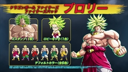 画像ギャラリー No.005のサムネイル画像 / 「ドラゴンボール ファイターズ」,新プレイアブルキャラクター“ブロリー”のPVを公開。戦闘アクションの一部を確認できる