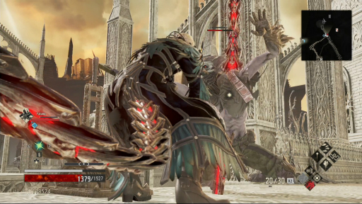 画像ギャラリー No.020のサムネイル画像 / 「CODE VEIN」は多彩な遊びを許容する懐の深さが魅力だ。高難度アクションとして楽しむか,こつこつとレベルを上げてRPG的に楽しむか