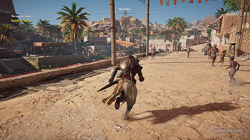 Gamescom 戦闘システムが一新された アサシン クリード オリジンズ プレイレポート 最新作はハクスラ的な成長要素も持つ作品に