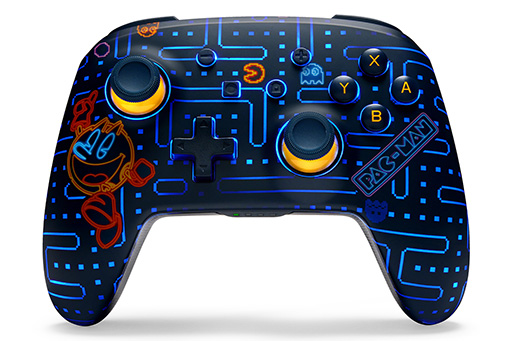 画像ギャラリー No.005のサムネイル画像 / パックマンの迷路が浮かび上がるSwitch用ゲームパッドがPowerAから6月30日発売