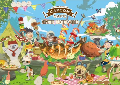 画像ギャラリー No.004のサムネイル画像 / 「カプコンカフェ」が「MONSTER HUNTER: WORLD」とのコラボを1月18日に開始