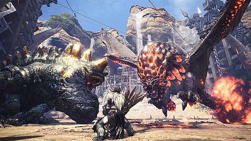 画像ギャラリー No.008のサムネイル画像 / 「MONSTER HUNTER: WORLD」,「ストリートファイターV」とのスペシャルコラボ第1弾など,オンラインで配信されるイベントクエストの情報が公開
