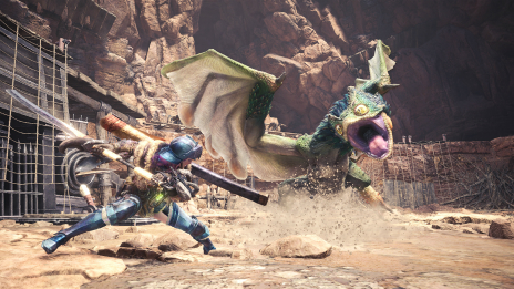 ���������꡼ No.019�Υ���ͥ������ / ��MONSTER HUNTER: WORLD�פˡ����ﲦ�ɸ��ΤΥ�����ϥ����������о졣ƤȲ���ƥ��륺�å��꡼����Ť������������ꤷ�褦