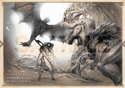 画像ギャラリー No.001のサムネイル画像 / 「MH:ワールド」をスケッチで描いた副読本「新大陸スケッチ紀行」が9月25日に発売