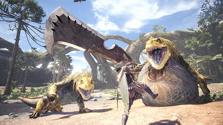 Ps4版 Monster Hunter World 重ね着装備 さくら 衣装 に必要な素材を入手できる歴戦王ナナ テスカトリが10月4日に登場