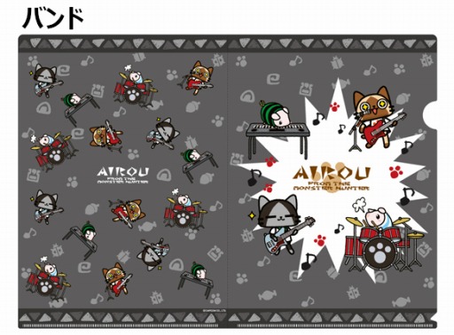 画像ギャラリー No.001のサムネイル画像 / アイルーのクリアファイルとトートバッグが登場。島村楽器の一部店舗で限定発売